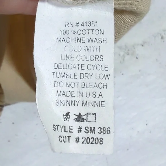 Vintage Y2K Skinny Minnie Rodeo Girl Top - Picture 8 of 8